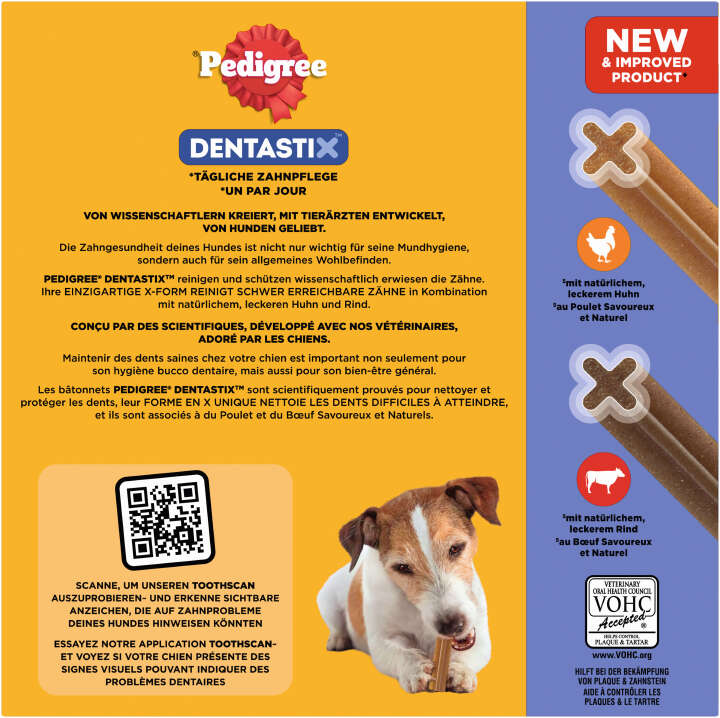 Pedigree DENTASTIX™ Daily Oral Care für kleine Hunde